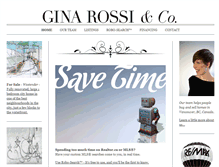 Tablet Screenshot of ginarossi.ca